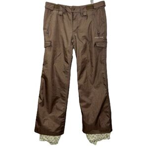Special Blend Women's Brown 10K Waterproof Ski Snowboard Pants M